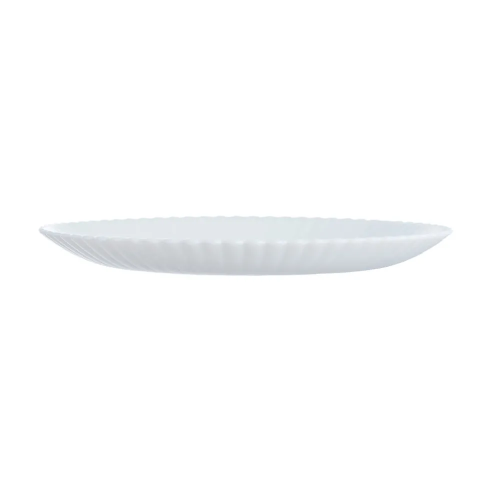 Assiette à dessert blanche 19 cm Bloom