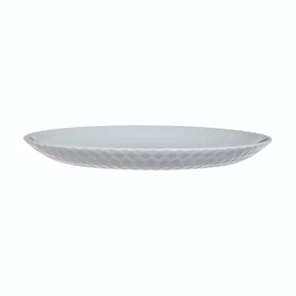 Assiette à dessert grise 19 cm Pampille