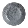 Assiette à dessert noire 18 cm Slate