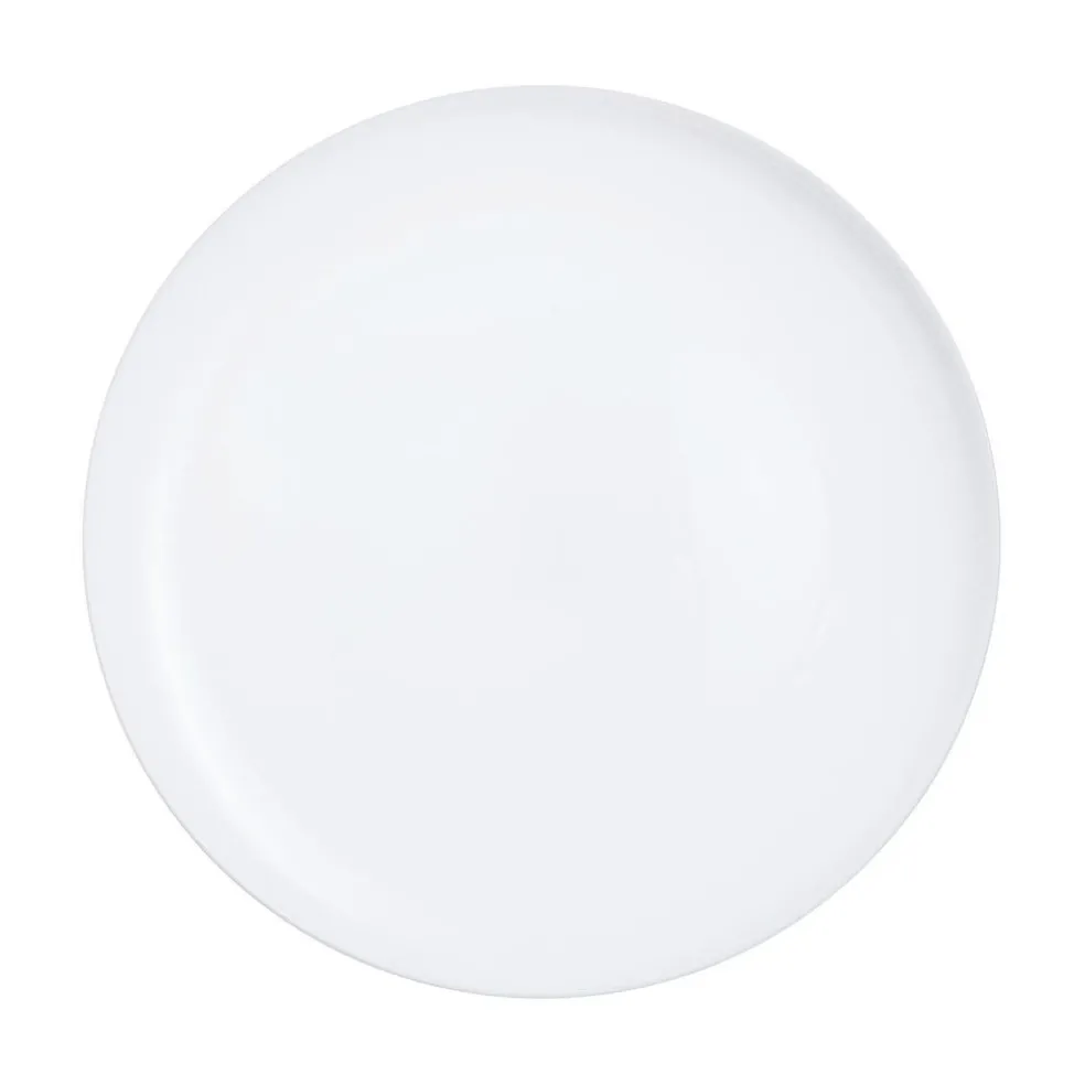 Assiette à pizza blanche 32,3 cm Friend's Time