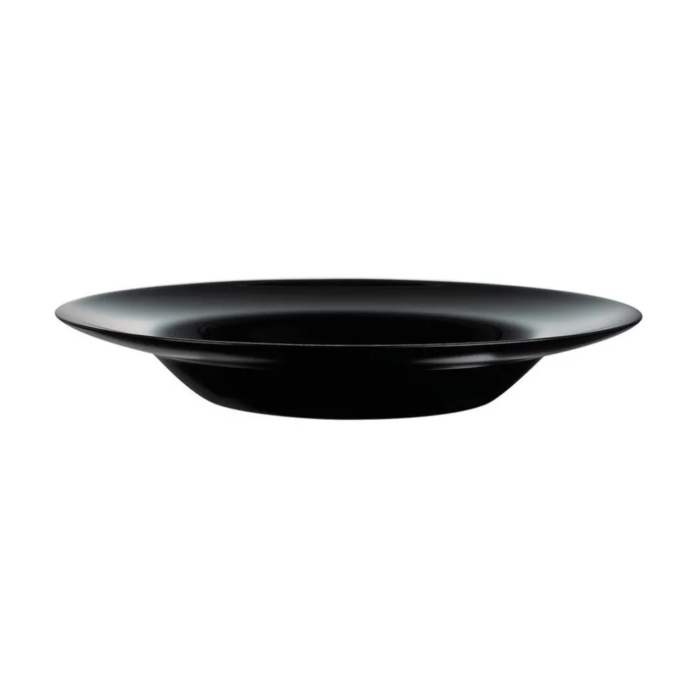 Assiette à pâtes noire 28,5 cm Friend's Time