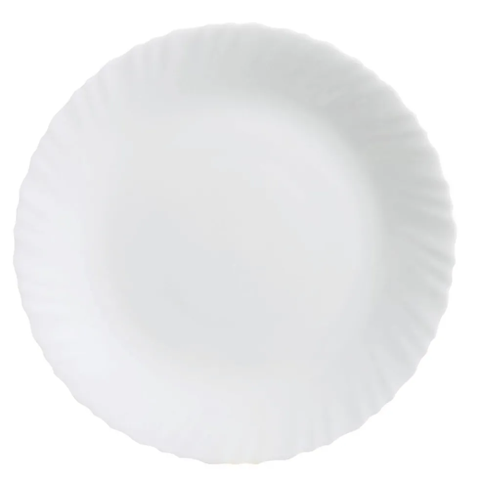 Assiette blanche 27 cm Feston