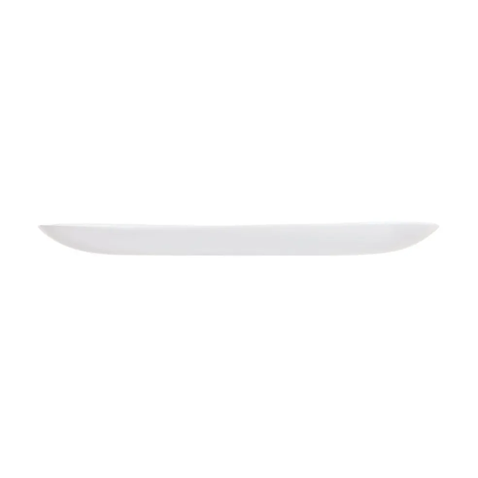 Assiette blanche 28,1 x 23,3 cm Sweet Line