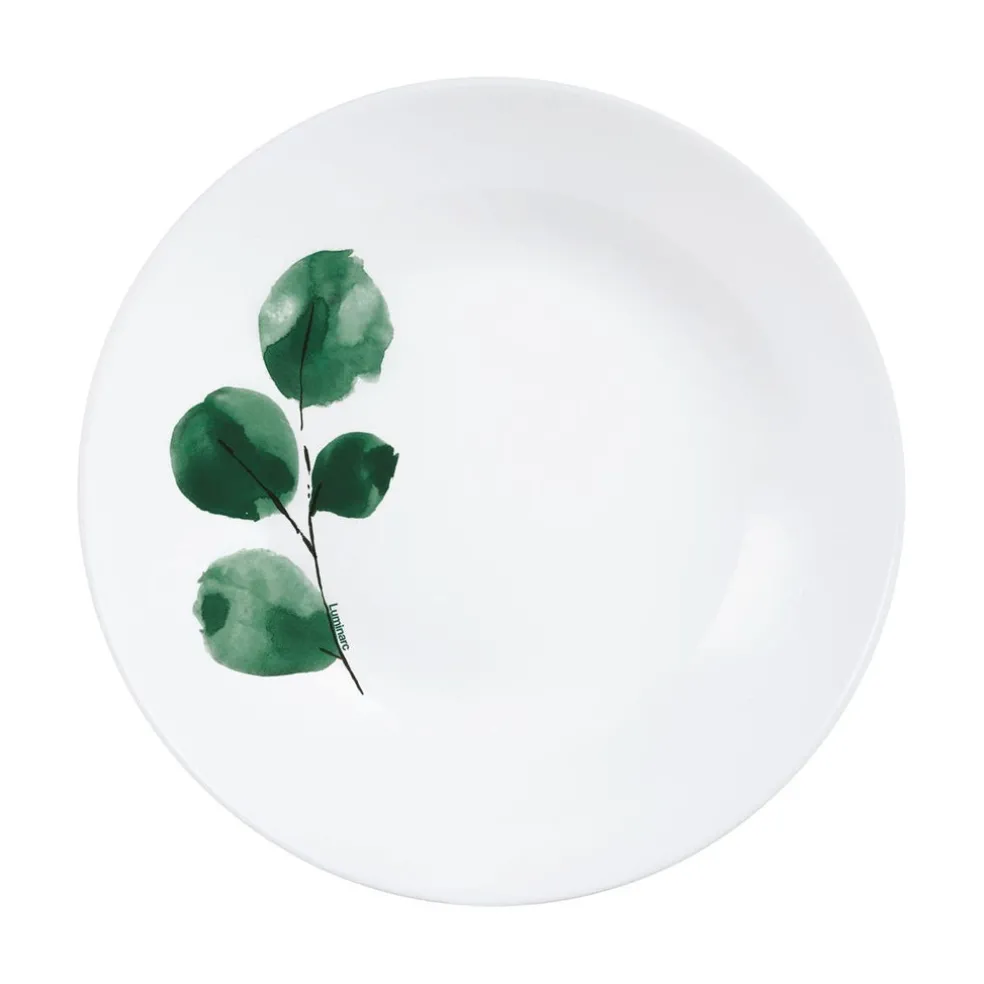 Assiette creuse 20 cm Eucalyptus