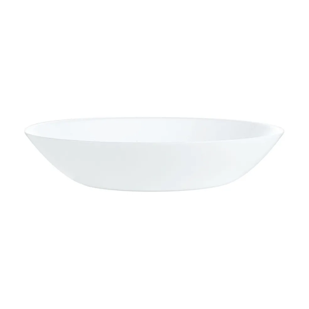 Assiette creuse blanche 20 cm Diwali