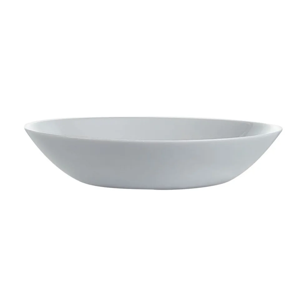 Assiette creuse grise 20 cm Diwali