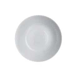 Assiette creuse grise 20 cm Pampille