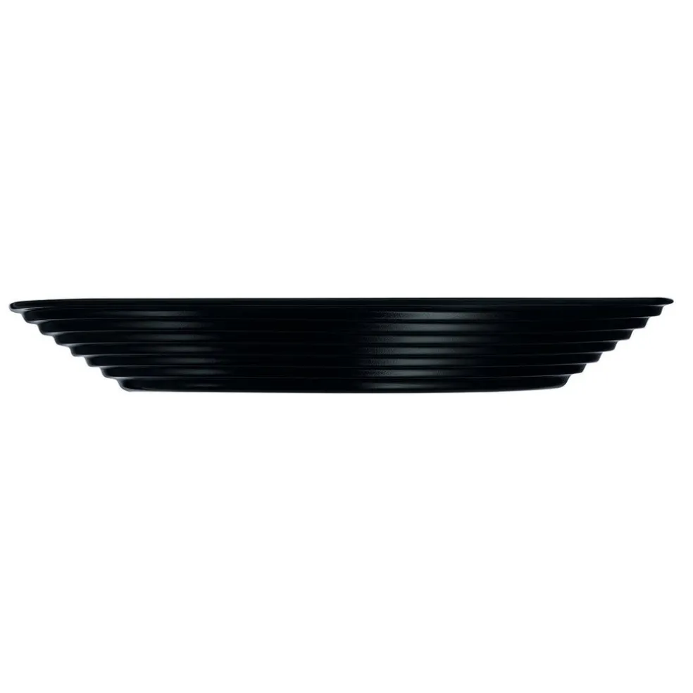 Assiette creuse noire 23 cm Harena