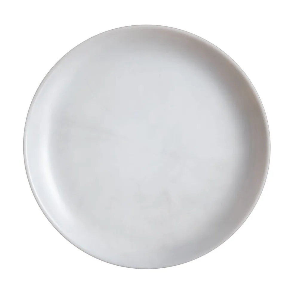 Assiette dessert grise 19 cm Diwali Marble