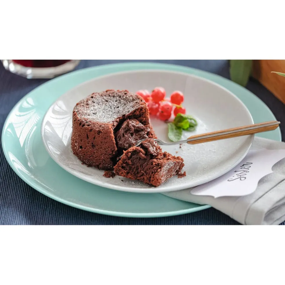 Assiette dessert grise 19 cm Diwali