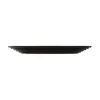 Assiette noire 25 cm Harena