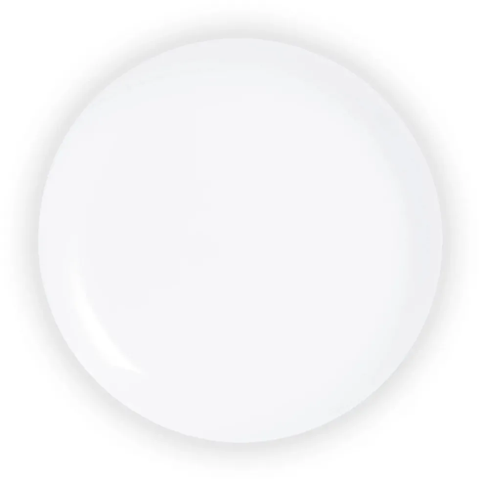 Assiette plate blanche 25 cm Diwali