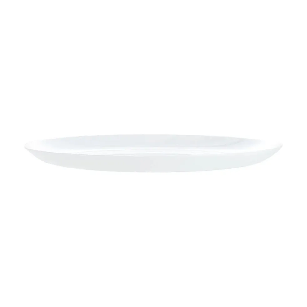 Assiette plate blanche 25 cm Diwali