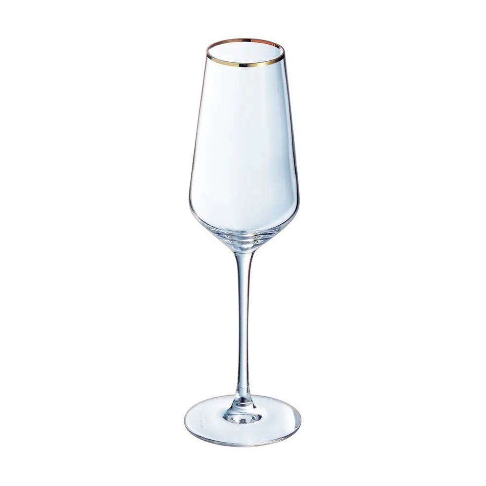 Flûte 23 cl Ultime Bord Or
