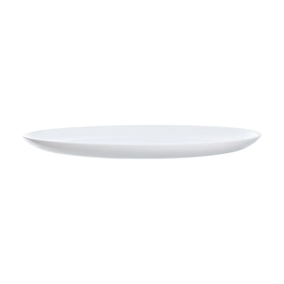 Lot de 6 assiettes à pizza Friend's Time blanche