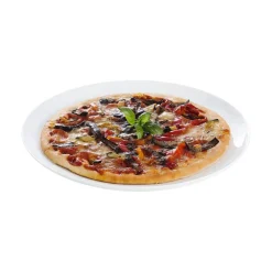 Lot de 6 assiettes à pizza Friend's Time blanche