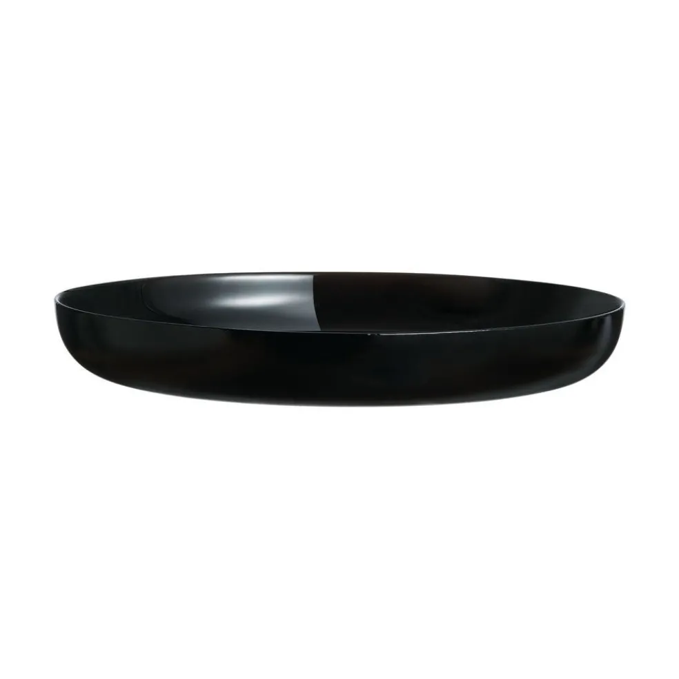 Lot de 6 assiettes creuse à Mezzé 29cm Friend's Time noires