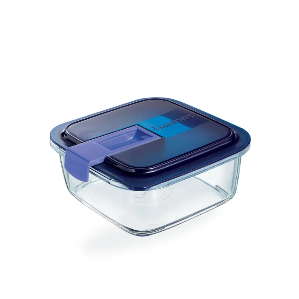 Lot de 5 boites de conservation carrées Easy Box 76cl - Luminarc