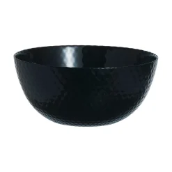 Saladier noir 24 cm Pampille
